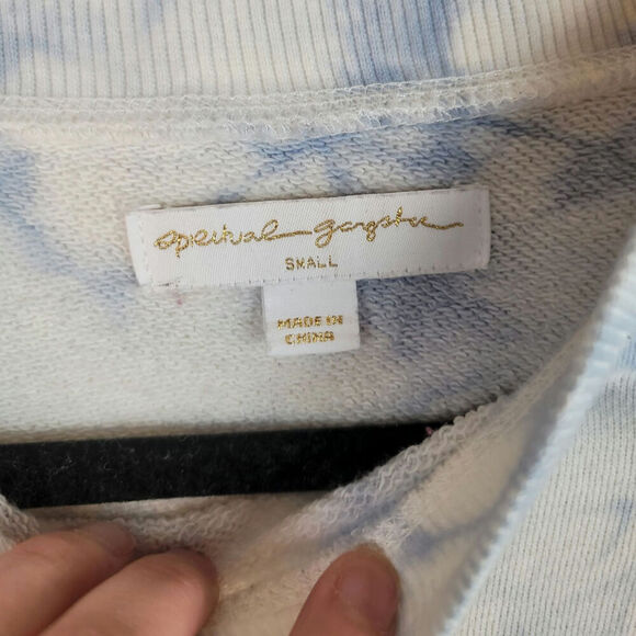 SPIRITUAL GANGSTER Bridget Raglan Pullover Sweatsuit in Winter Sky, sz Sm/Med - Picture 3 of 16